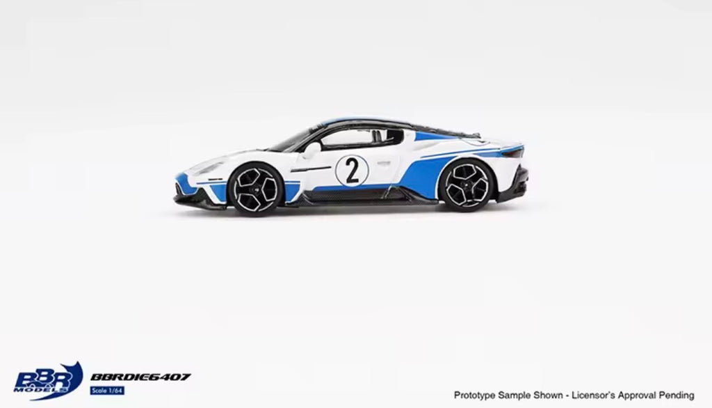 BBR MASERATI MC20 #2 PERFORMANCE EXPERIENCE BLANCO/AZUL