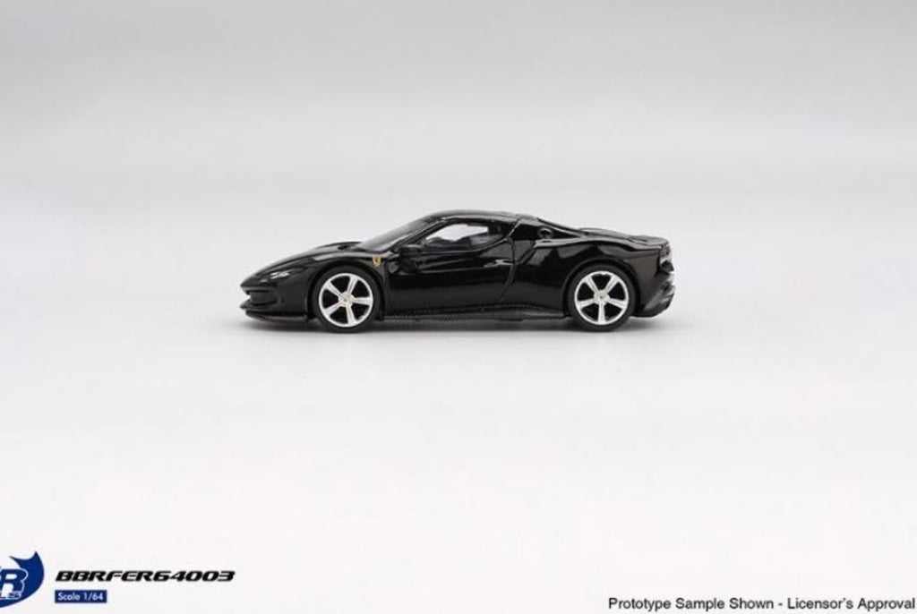 BBR FERRARI 296 GTB NERO DAYTONA
